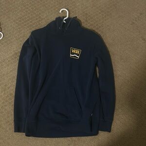 Navy blue vans hoodie